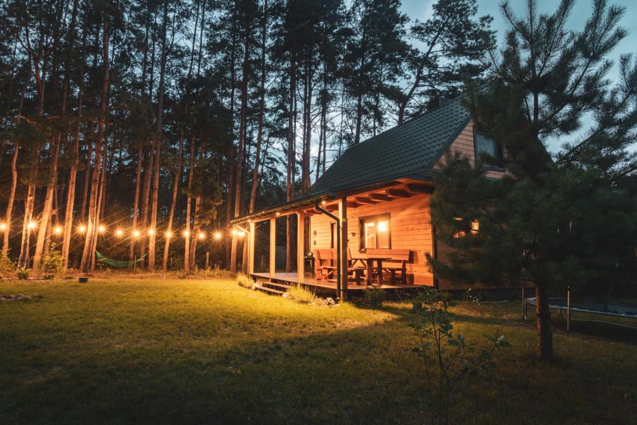 Lesna 21 Dom Poludnie Przy Puszcza Bialowieska Luka Экстерьер фото